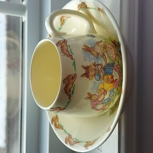Bunnykins set Bowl and cup Royal Doulton